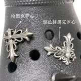 Аксессуар, туфли, металлическая серебряная пуля, пряжка для обуви, «сделай сам»