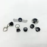 Аксессуар, туфли, металлическая серебряная пуля, пряжка для обуви, «сделай сам»