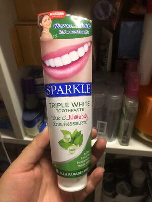 SPARKLE清新口气泰国本土牙膏