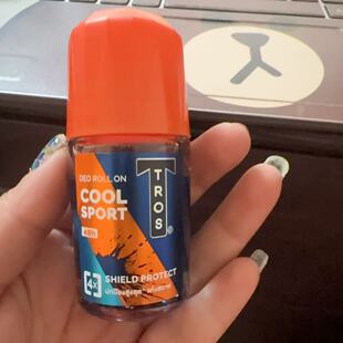新品泰国TROS男士止汗冰凉腋下滚珠防臭流汗不沾衣 25ml