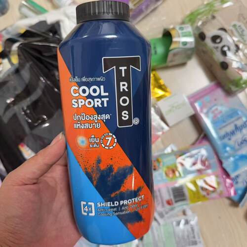 泰国本土TROS清凉爽身粉280g清凉止汗清香
