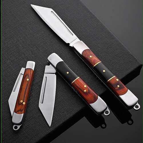 小刀水果刀家用折叠小刀随身便携式小刀瓜果刀户外小折刀防身小刀