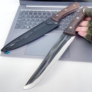 锻打小刀水果刀加长剔骨刀割肉刀杀猪刀专用屠宰刀剥羊皮刀分割刀