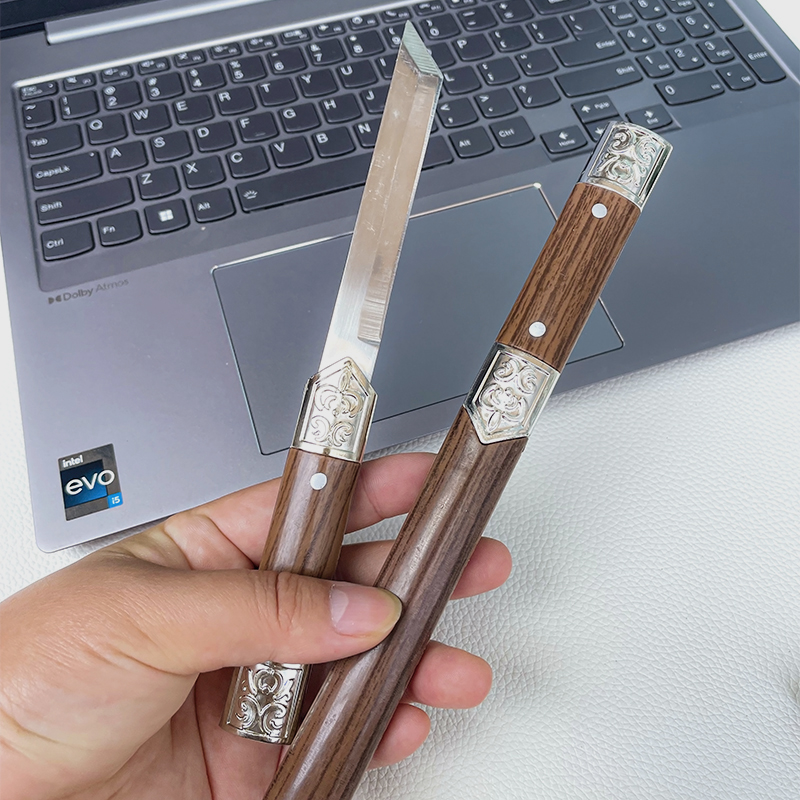 蒙古手把肉小刀水果刀家用锋利高硬度迷你随身便携烧烤吃肉小刀子