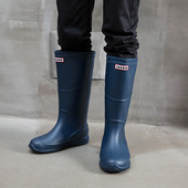 防水鞋 水靴钓鱼鞋 男中筒春秋时尚 户外两用防滑套鞋 男士 胶 高筒雨鞋