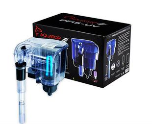 美国AQUATOP鱼缸紫外线杀菌瀑布过滤器UV灯5W7W 可除油膜病菌绿藻