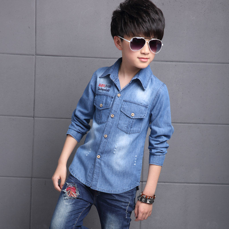 Chemise garcon à manche longue - Ref 2080944 Image 4