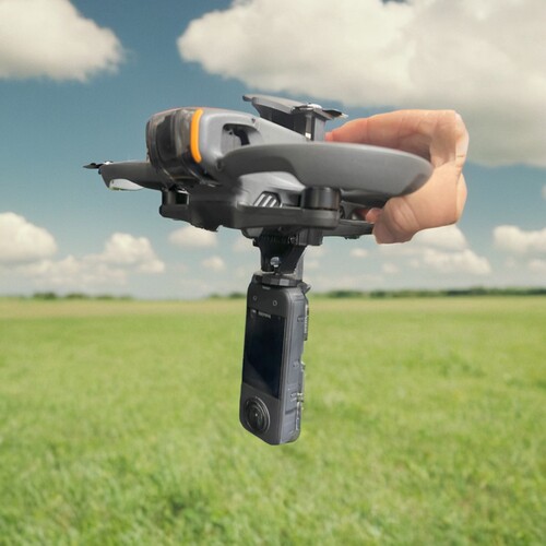 大疆DJI Avata2代运动相机支架配件insta gopro下挂可上挂