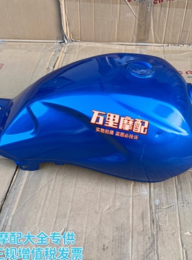 轻骑铃木GR150汽油箱悍骏150国四电喷油箱QS150-5燃油箱蓝色原装