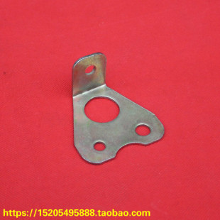 建设雅马哈重庆80摩托车配件 CY80喇叭固定架龙头车把托架 支架