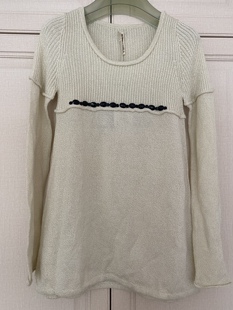 米白 特价 吊牌价199元 针织线衣毛衫 before布意坊薄款