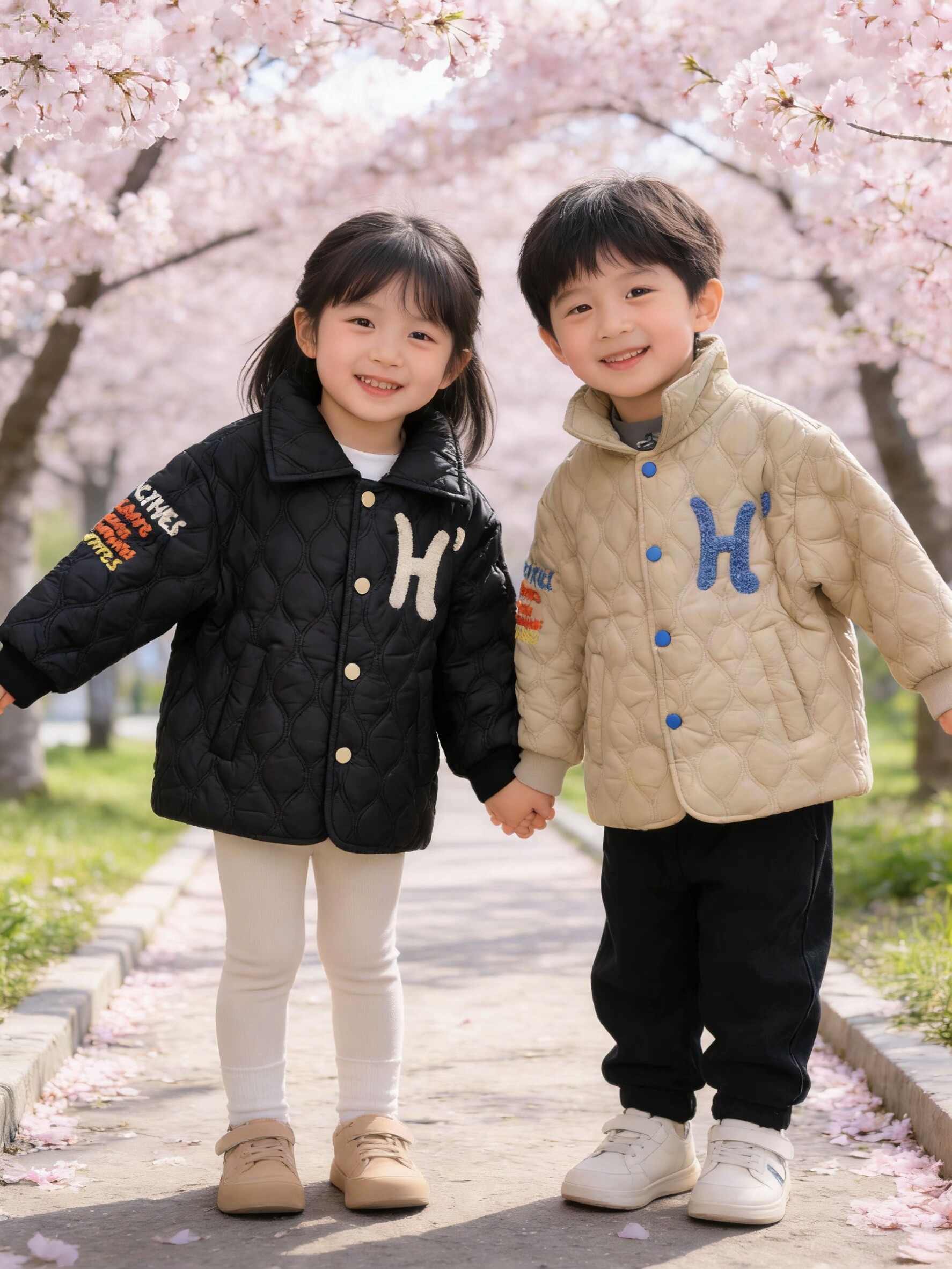 2026新款春秋款薄款儿童装夹棉棉衣棉服小童男女童学生韩版外套潮