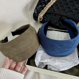 韩国宽边发箍女2026新款高颅顶头箍洋气时尚发卡气质遮发际线头饰