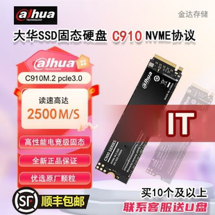 大华1T固态硬盘m.2 C910 1tC910 512g256g全新正品原装台式机