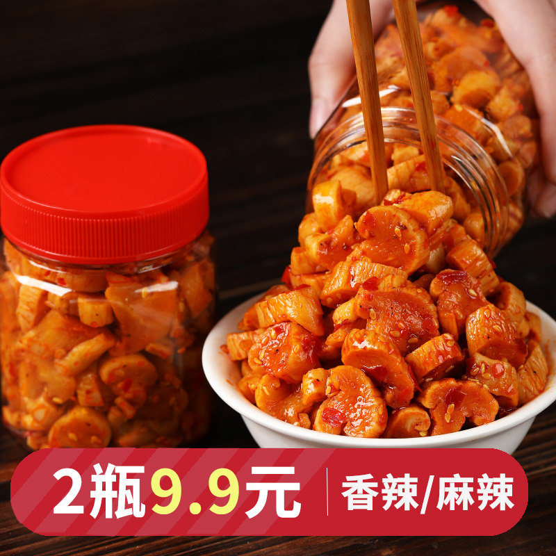 麻辣萝卜干香辣开味嘎嘣脆下饭菜