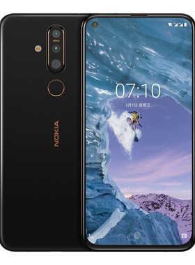 诺基亚x7 Nokia/诺基亚 X71 骁龙710蔡司4800W防抖镜头4G手机x71