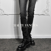 FANCIES后构想｜高级洗水牛仔黑色紧腿铅笔裤 HAUTE 特惠 春季