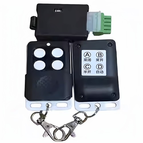 通用自动感应门学习对拷遥控器接收器电动平移玻璃门开关钥匙配件