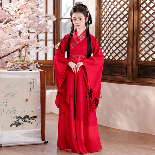 2026新款女童宋制汉服战国袍