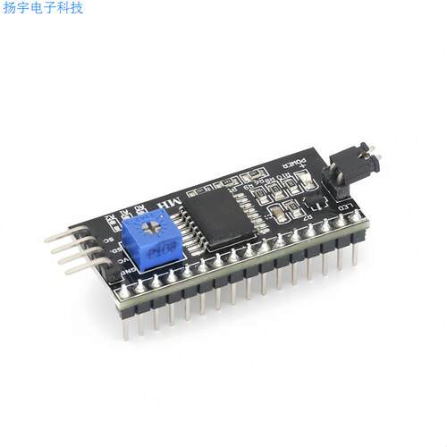 IIC/I2C/接口 LCD1602转接板函数库LCD2004转接版 PCF8574 扩展板