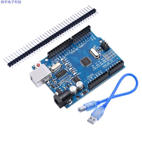 适用于UNO R3改进版 CH340G+MEGA328P UNO开发板模块 ATMEGA328
