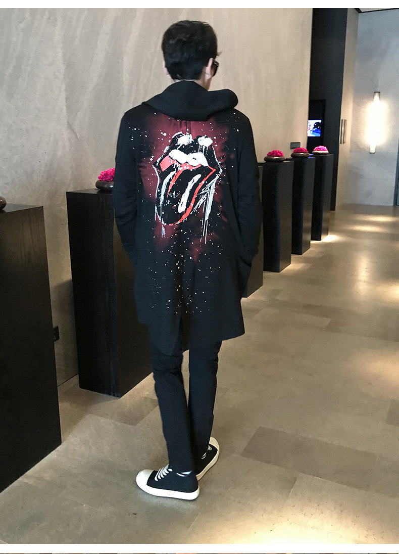 slp风格血牙风衣大衣店主挚爱