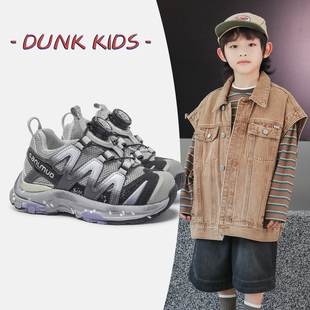儿童运动鞋网面2026春夏季新款中大童老爹鞋男童跑步鞋女童休闲鞋