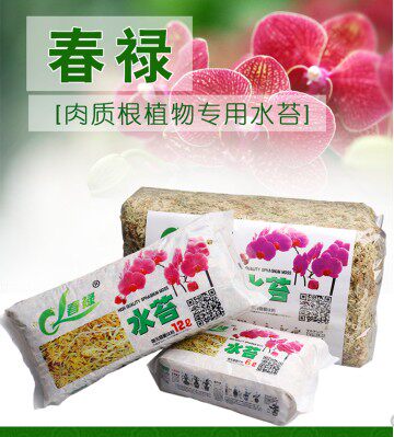 春禄干水苔藓兰花植料蝴蝶兰专用土水苔包邮无菌食虫植物龟蛇垫材