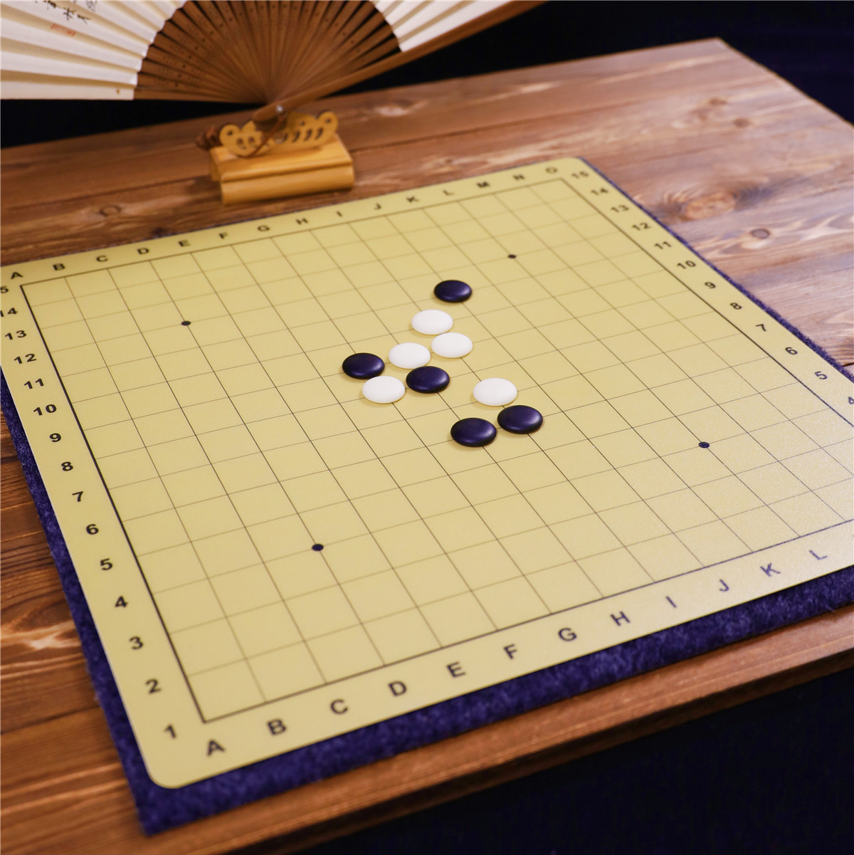 环保pp板连珠棋盘鼠标垫15线有座标比赛教学用塑料板五子棋盘包邮