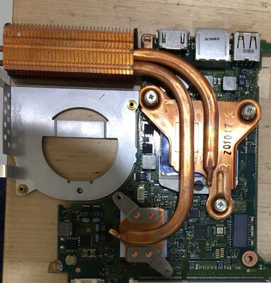 原装 富士通 SH560 SH760 S560 S760 独显散热管 散热器铜管 风扇