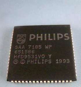 现货供应原装SAA7185WP PLCC68数字视频编码器芯片原管包装