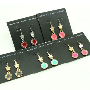 饰品超值款 女款 滴油耳环耳坠 新款 39克拉欧美饰外M系厂家直供时尚