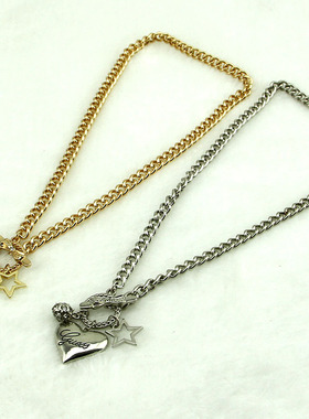 克拉项链欧美饰品短款夸张项链