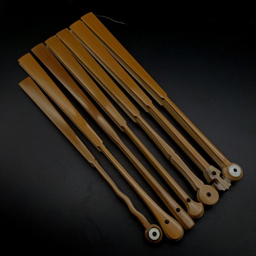 老玉竹多种水磨如意头折扇苏工