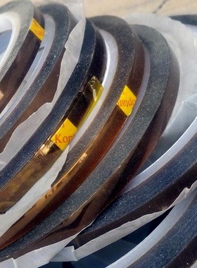 3M7413D金手指茶色耐高温胶带 隔热 阻焊 高温胶带6mm*33m 处理