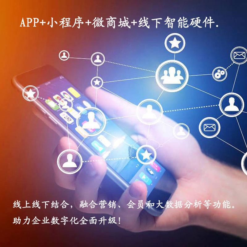 商户小程序电商软件APP购物门店收银系统零售CRM客户关系管理