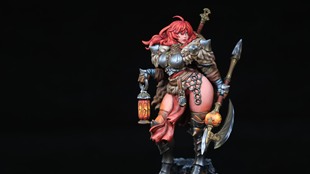 Kingdom death 提灯阿雅KDM模型涂装代工展示（非现货）可接代工