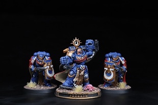 战锤40K 卡尔加与常胜护卫涂装展示（非现货）可接代工