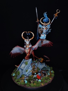 战锤 AOS 光精灵 大法师 泰格里斯涂装展示(非现货)可接代工