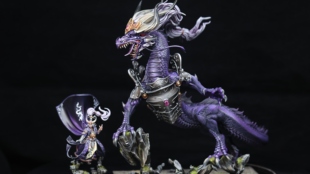 战锤TOW 中古 震旦天朝 飙龙妙影涂装代工展示（非现货）可接代工