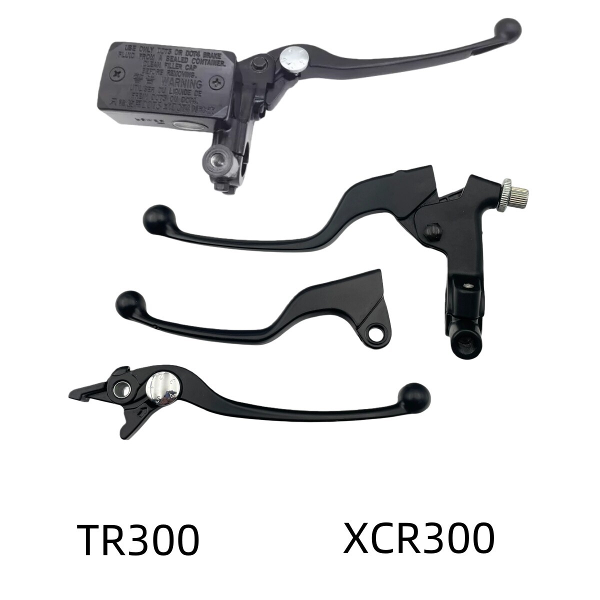 适用豪爵XCR300 TR300刹车手把HJ300-3/5前碟刹上泵离合手柄