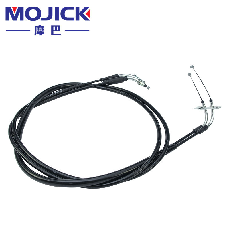 适用豪爵USR125踏板车HJ125T-21/21C原装油门线 油门拉线双油门线