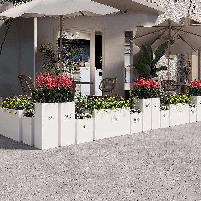 花箱户外组合售楼部咖啡厅餐厅广场隔断围栏花坛花槽种植箱可定制,商业/办公家具,花坛/花箱,淘宝优惠券,粉丝福利购,淘宝优惠卷