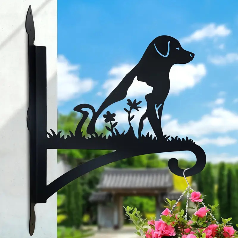 户外金属植物吊架支架带图片