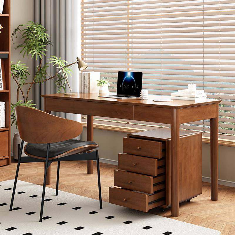 二大爷I中古大书桌实木书柜一体北欧卧室覆古儿童阅读学习桌书房,住宅家具,书桌,淘宝优惠券,粉丝福利购,淘宝优惠卷