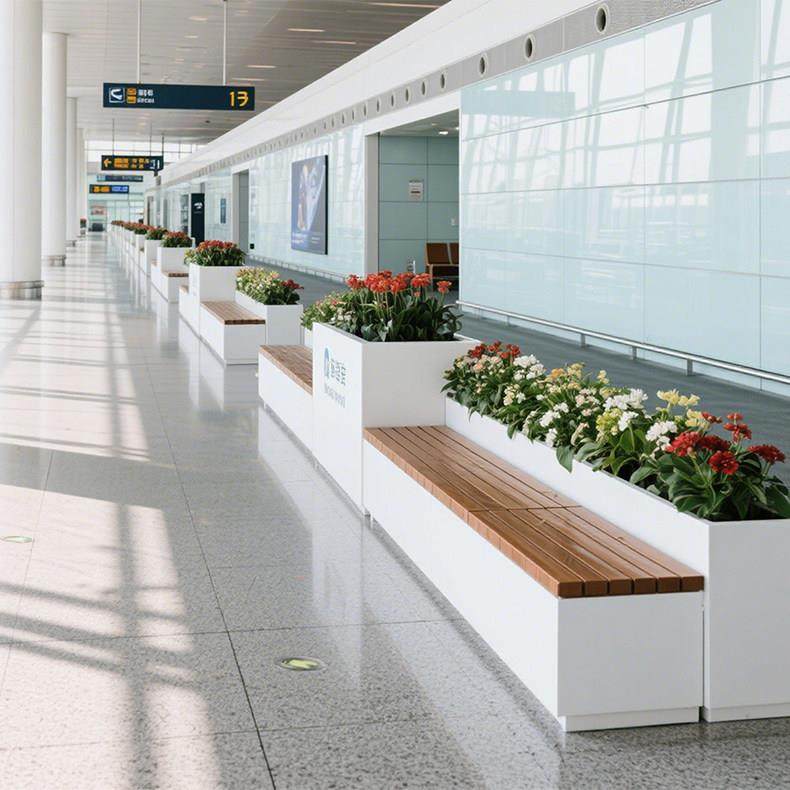 户外铁艺花箱市政花槽商业街组合花架定制房地产移动花坛围栏隔断,商业/办公家具,花坛/花箱,淘宝优惠券,粉丝福利购,淘宝优惠卷