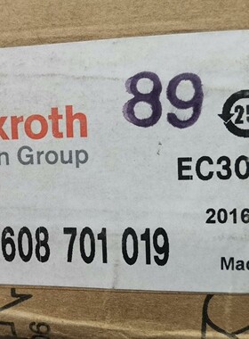 Rexroth力士乐螺钉枪电机EC305 0608701019