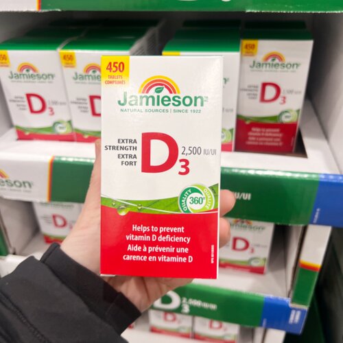 健美生维生素维他命D高浓2500iu