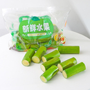 陶山甘蔗正宗青皮绿皮果肉去节懒人儿童甘蔗皮可手撕5斤 包邮