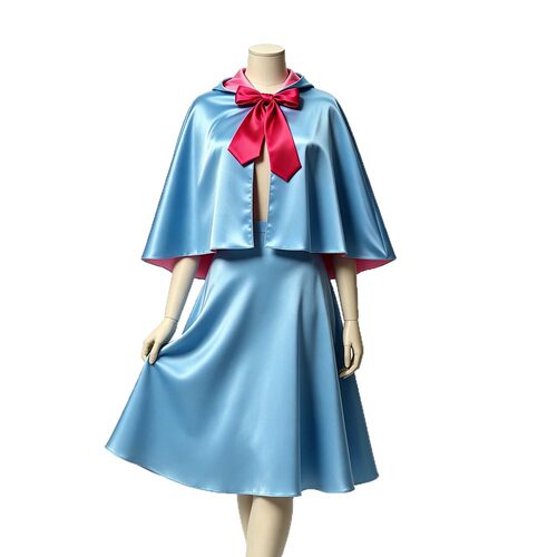 迪士尼灰姑娘神仙教母服装成人女万圣节cosplay 披风半衣裙演出服